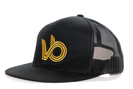 "VICTORIOUS" TRUCKER BLACK SNAPBACK CAP